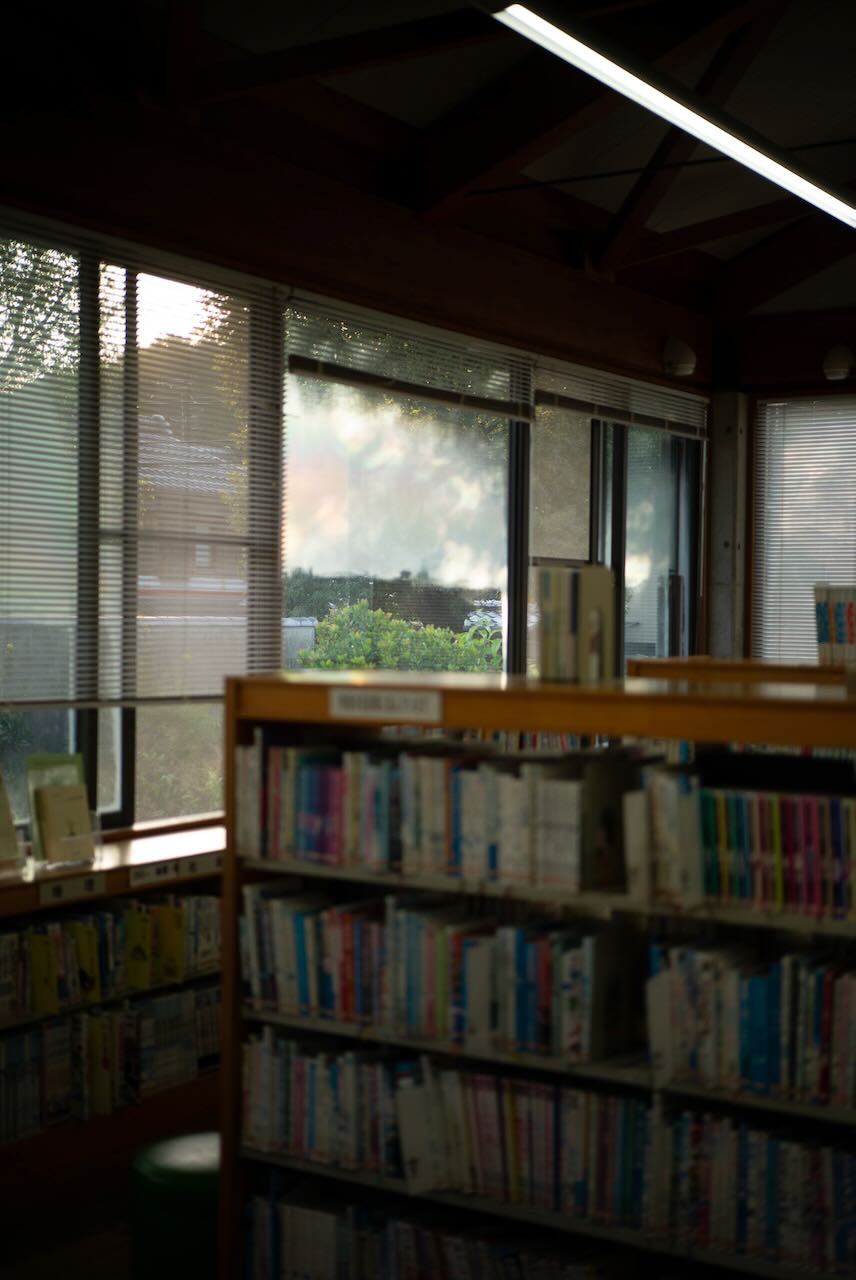 図書館の窓